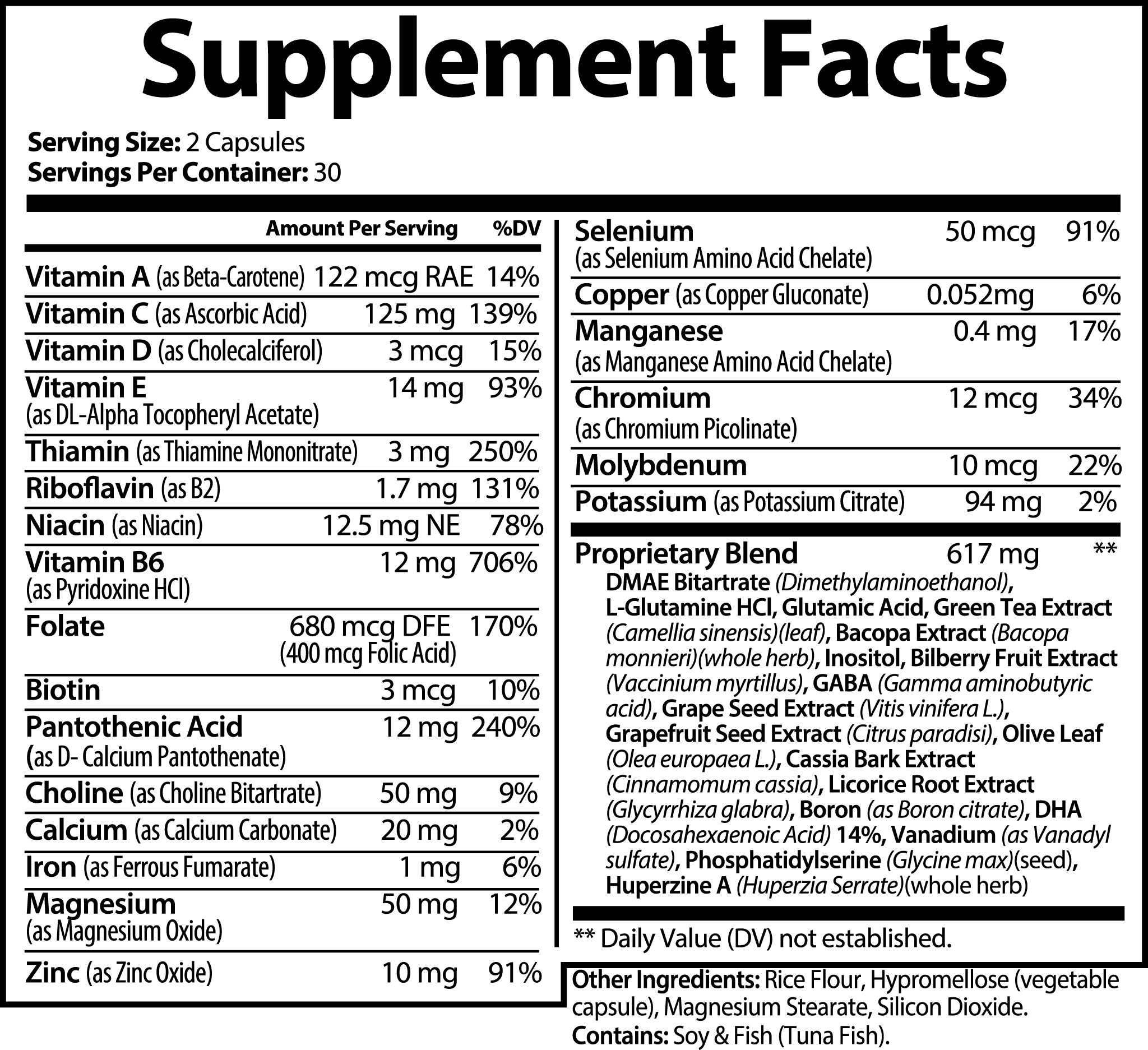 Brain & Focus Formula - Focus 2